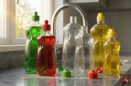 Household & Cleaning Bottles - Detergents & Soaps