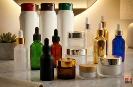 Cosmetic Packaging - Serum Bottles & Cream Jars
