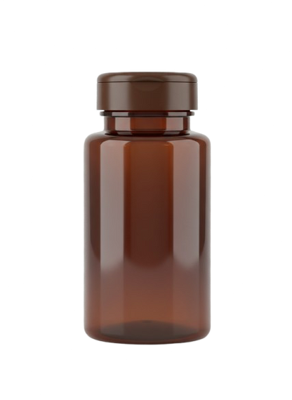 Medicine Jar with Flip Top Cap