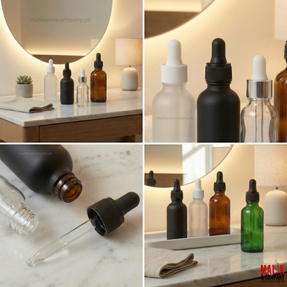 Glass Serum Dropper Bottles
