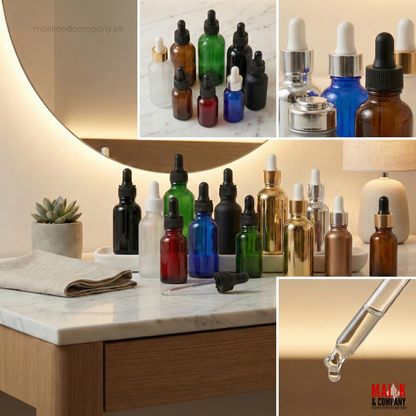 Glass Serum Dropper Bottles