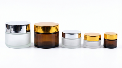 Premium Glass Jars for Shilajit & Cosmetics